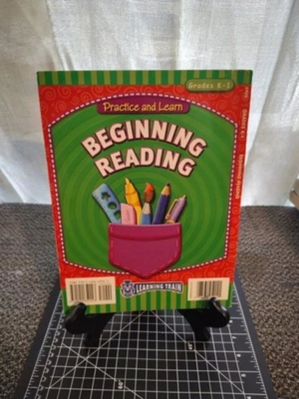 Learning Train Practice and Learn Beginning Reading Grades K-1 Paperback – 2008